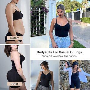 Women's Shapewear Bodysuit Tummy Control Body